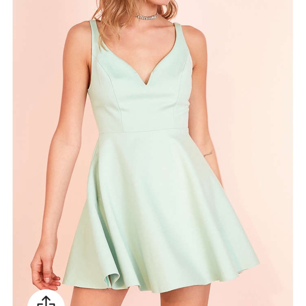 Urban Outfitters mint green mini dress size S